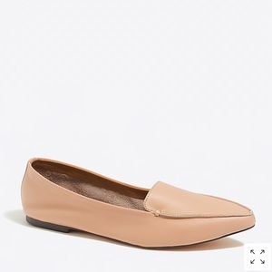 J.Crew Edie Leather Loafer Flats